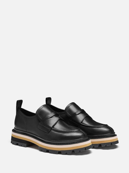 Genial Bis A Women's Loafers in Black Color