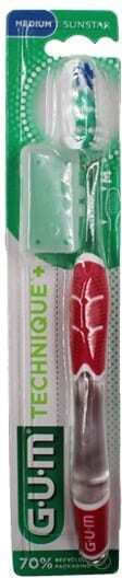 GUM Technique+ 492 Regular Οδοντόβουρτσα Medium (Τυχαία Επιλογή)