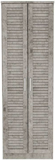 Ξύλινη Sante με 7 Ράφια Antique Ανθρακί 60x37x183cm 123-000199 Ξύλινη Sante με 7 Ράφια Antique Ανθρακί 60x37x183cm 123-000199