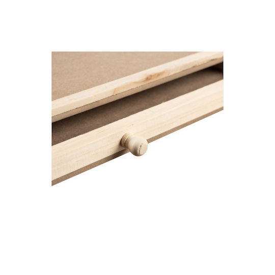 Malatec Пъзел Маса Дървена С 4 Чекмеджета 89x69x3.5 cm