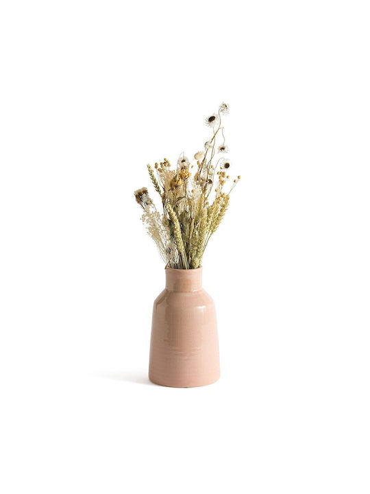 La Redoute Interieurs Διακοσμητικό Βάζο Keramik Rosa 13x13x23cm 1Stück