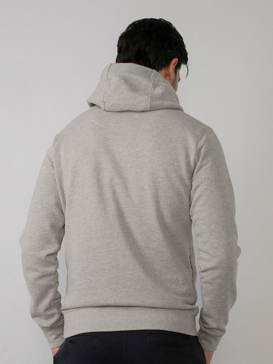 Petrol Industries Herren Sweatshirt mit Kapuze Gray