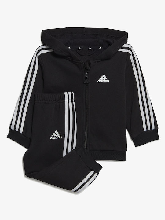 Adidas Copilăresc Set de pantaloni de trening Negru 2buc