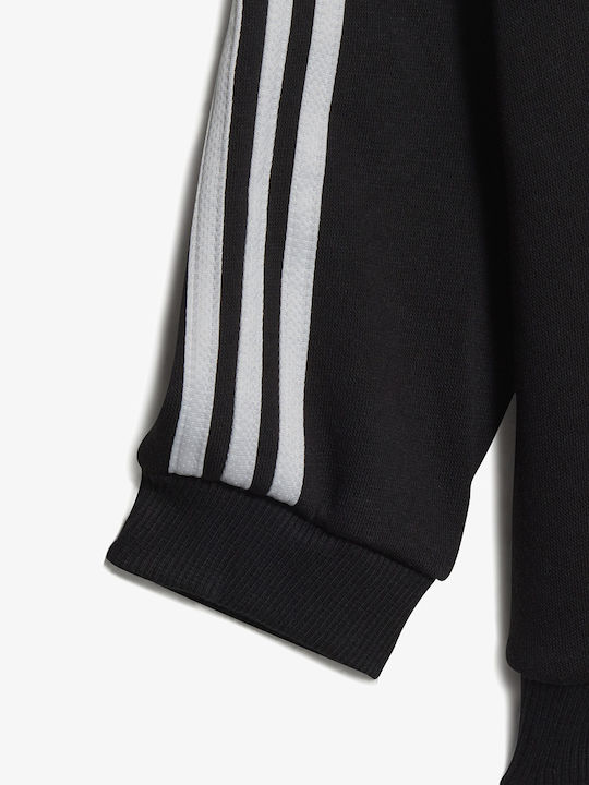 Kids Sweatpants Set Black 2pcs Essentials 3-stripes