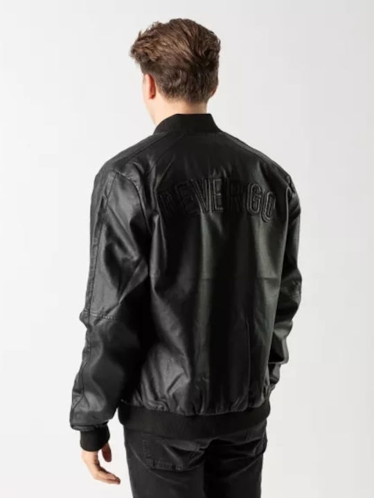 Devergo Men's Leather Jacket Black