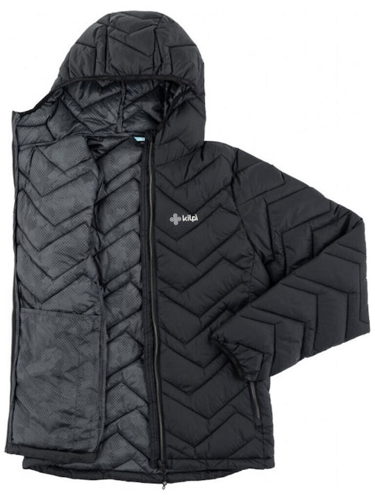 Kilpi Herren Winter Jacke Lässig Schwarz