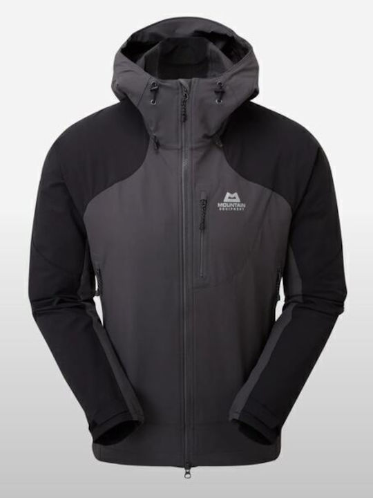 Χειμωνιάτικο Μπουφάν Softshell Αδιάβροχο και Αντιανεμικό Γκρι