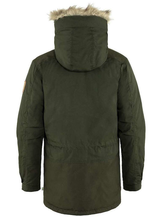 Winter Jacke Parka Khaki