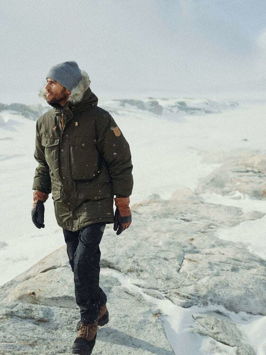 Winter Jacke Parka Khaki