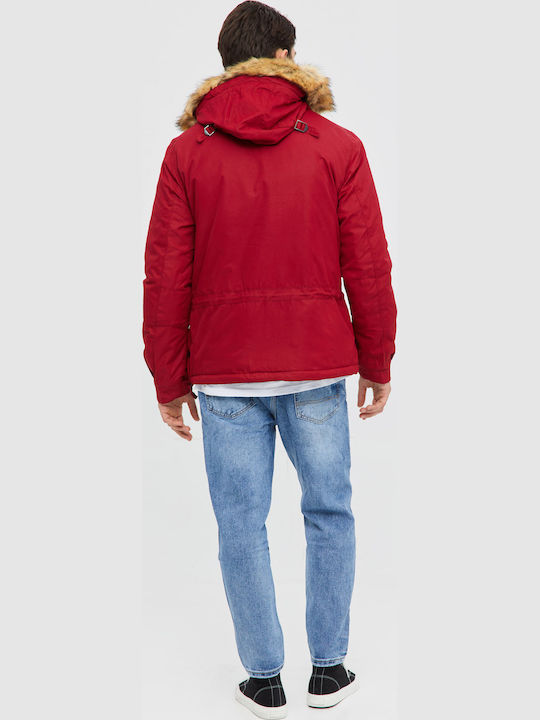 Winter Jacke Rot