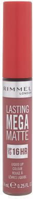 Rimmel Lasting Mega Matte Υγρό Κραγιόν Matte 210 Rose & Shine 7.4ml