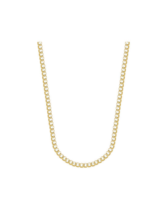 Kiriakos Gofas Gold Chain Neck 14K Thin Thickness 3.3mm