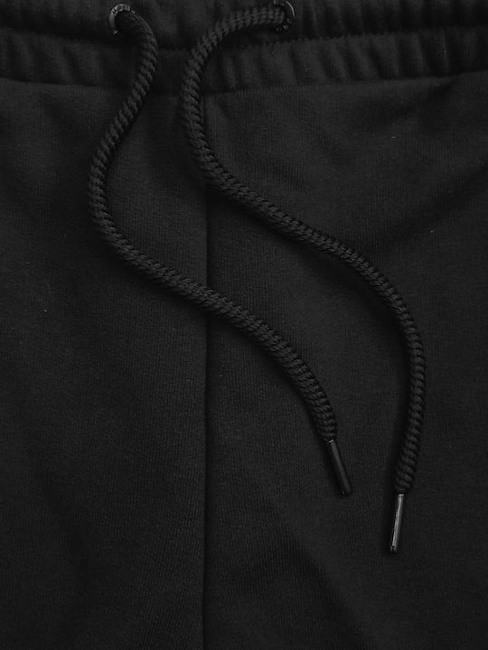 Sweatpants with Elastic Black