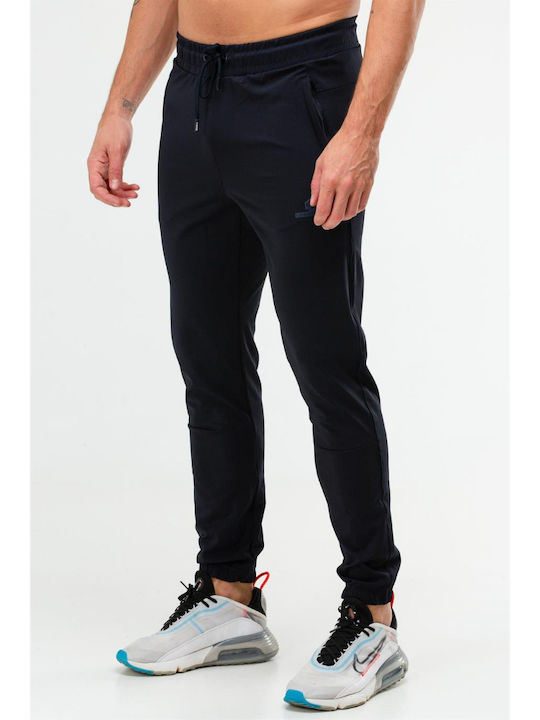 Speedlife Men's Sweatpants with Rubber Blue