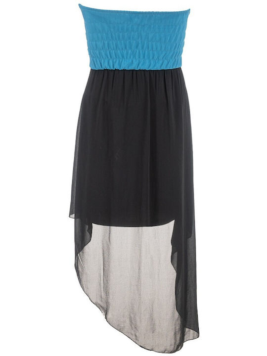 FantazyStores Summer Mini Dress Black