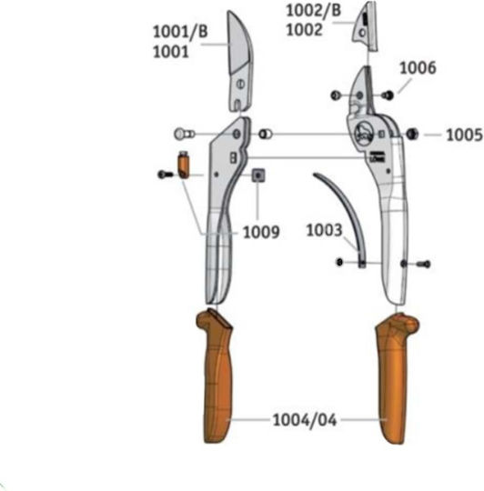 Lowe Pruning Shear Blade 1002