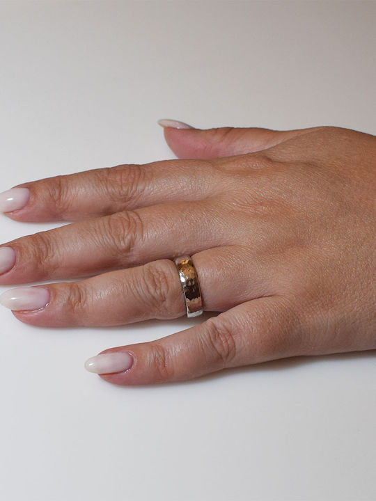 Bizoutaki Ring Small Wedding Band made of Silver