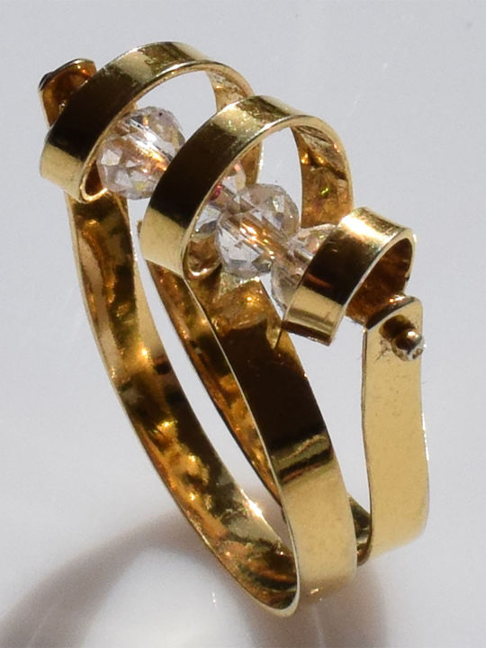 Bizoutaki Ring with Stones made of Silver Bizoutaki Ring with Stones made of Silver