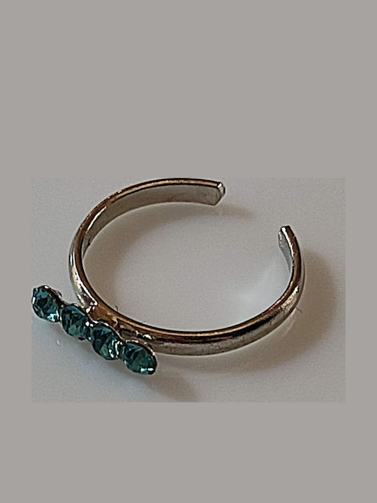 Bizoutaki Damen Ring mit Steinen