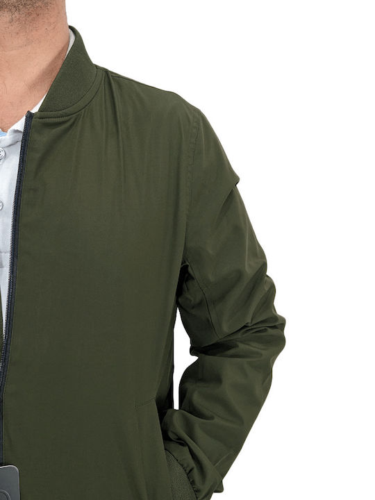 Dsplay Men's Winter Jacket Green