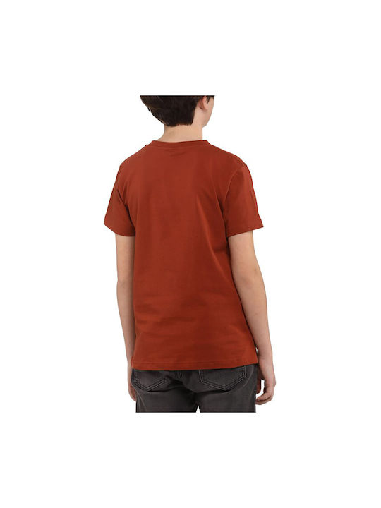 Horsefeathers Kinder-T-Shirt Braun