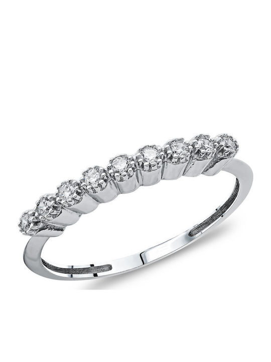 Kiriakos Gofas Σετ Κοσμημάτων από Λευκόχρυσο 14K
