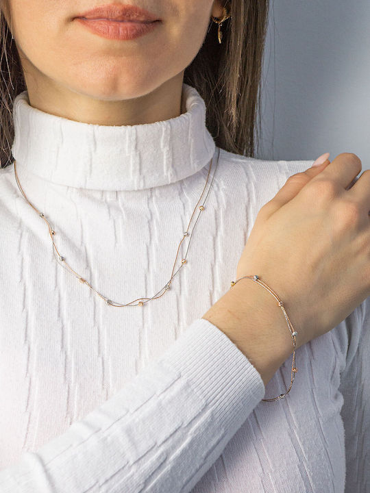 Kiriakos Gofas Jewelry Set in Rose Gold 14K Kiriakos Gofas Jewelry Set in Rose Gold 14K