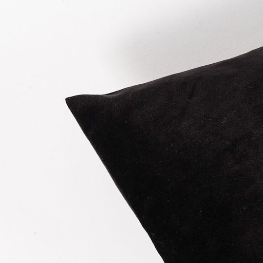 Linea Interiors Μαξιλάρι Τear Μαύρο 35x35εκ.