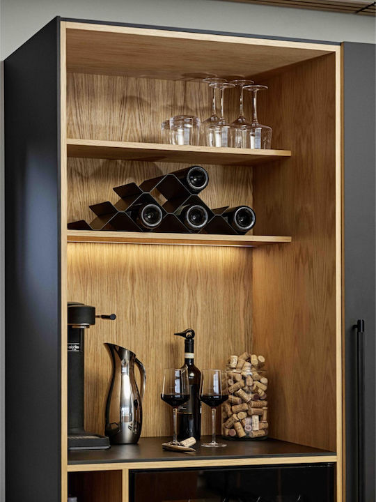 Zone Denmark Weinregale & Schränke Tischplatte Flaschenregal Metallisch Schwarze 26657