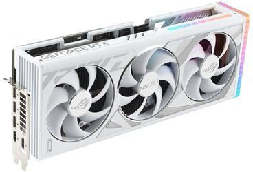 Asus GeForce RTX 4090 24GB GDDR6X ROG Strix Weiße Ausgabe Grafikkarte