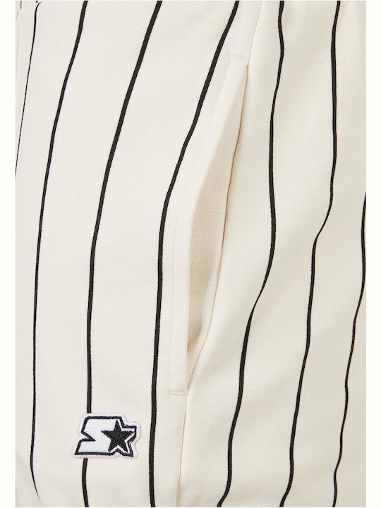 Pantaloni de trening cu Elastic Alb