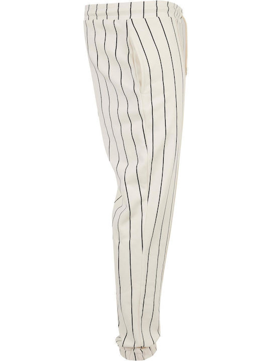 Pantaloni de trening cu Elastic Alb