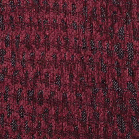 Aslanis Home Ismaros Sofa Throw 2 Seater Chenille 180x250cm Burgundy Grey