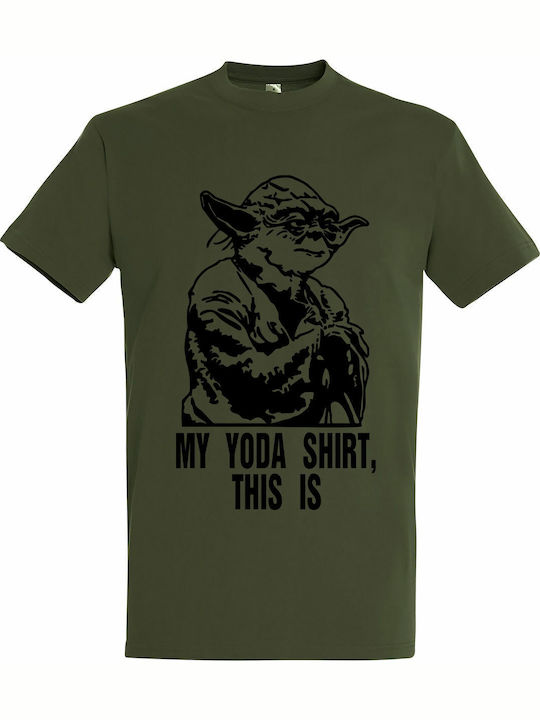 T-shirt Star Wars "My Yoda Shirt σε Πράσινο χρώμα