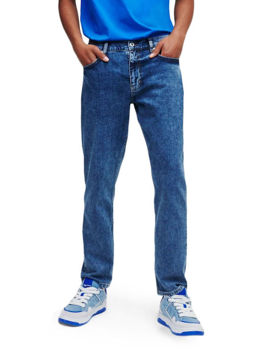 Karl Lagerfeld Herren Jeanshose in Regular Fit Blau