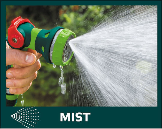 Verto Wasserpistol Set mit Schnellanschlüssen 4 Funktionen 15G712 4 Stück