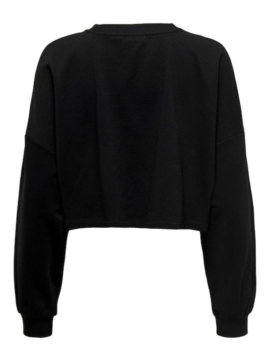 Cropped Hanorac pentru femei Negru