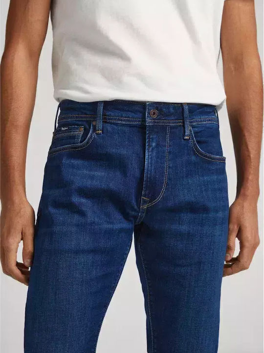 Stanley Ανδρικό Παντελόνι Τζιν με Regular Εφαρμογή Denim.