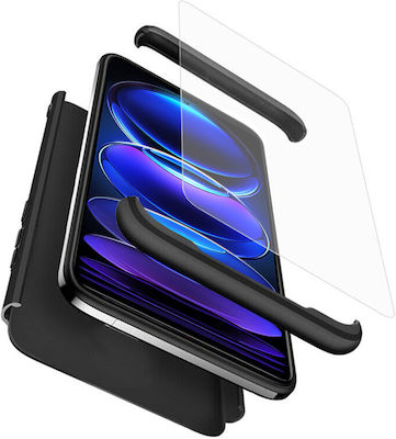 GKK Screen Protector 360 Vollschutz Kunststoff Schwarz (Redmi Note 12 Pro+)