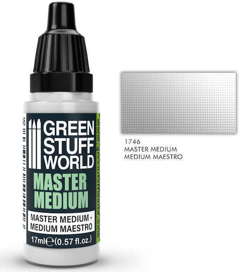Green Stuff World Master Medium Model Making Paint in Transparent color 17ml
