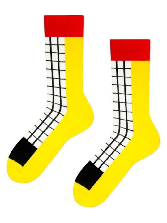 TKT Yellow Pattern Socks