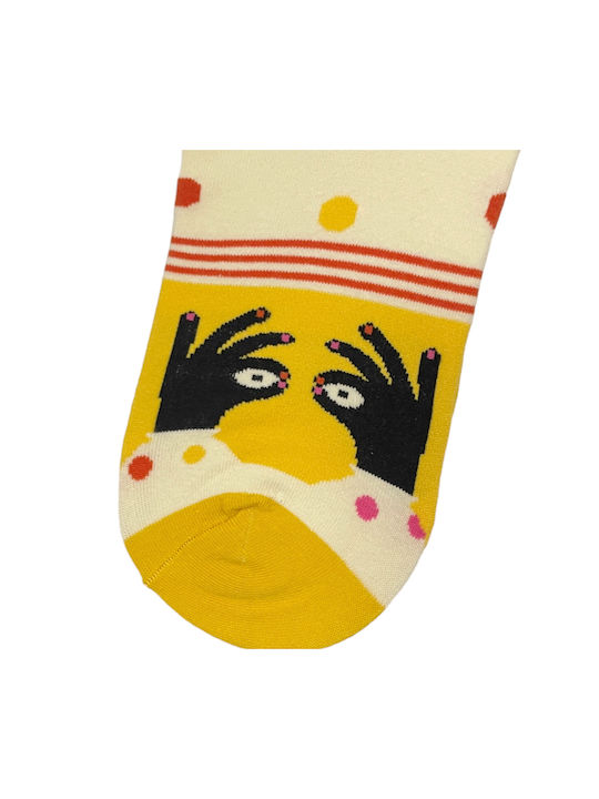 Intimonna Women's Socks Yellow