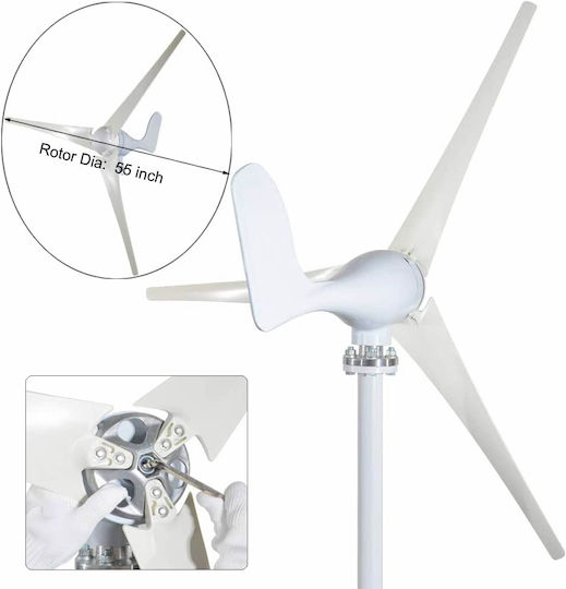 Wind Turbine with 400W Rated Power