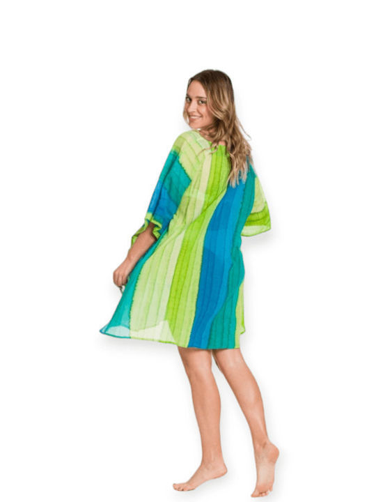 Poncho Cotton 635 Rima GREEN