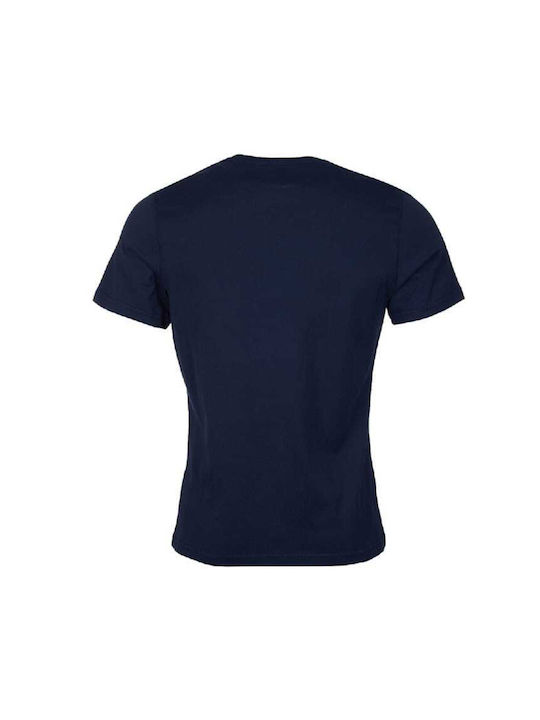 Barbour Men's Short Sleeve T-shirt Navy Blue