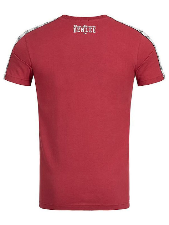 Benlee Herren Sport T-Shirt Kurzarm Rot