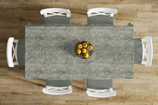 Dimcol Τραπεζομάντηλο Αλέκιαστο Σετ 2τμχ Panama Shadow Olive 140x220εκ.