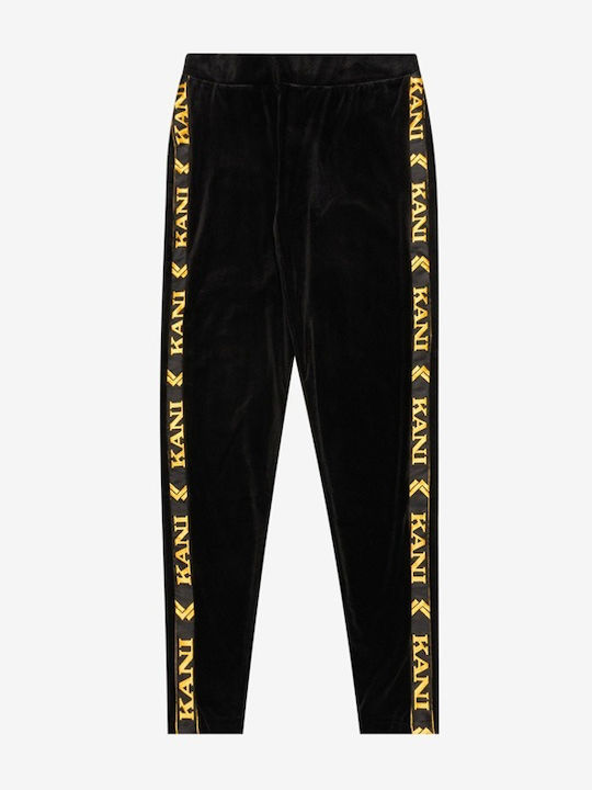 Pantaloni de Trening Catifea Negru