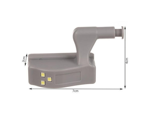 LED Light Hinge for Cabinets with Battery Powered 1pcs