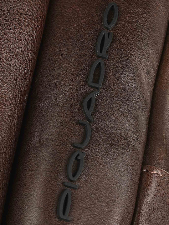 Leder Herrentasche Schulter / Crossbody Braun